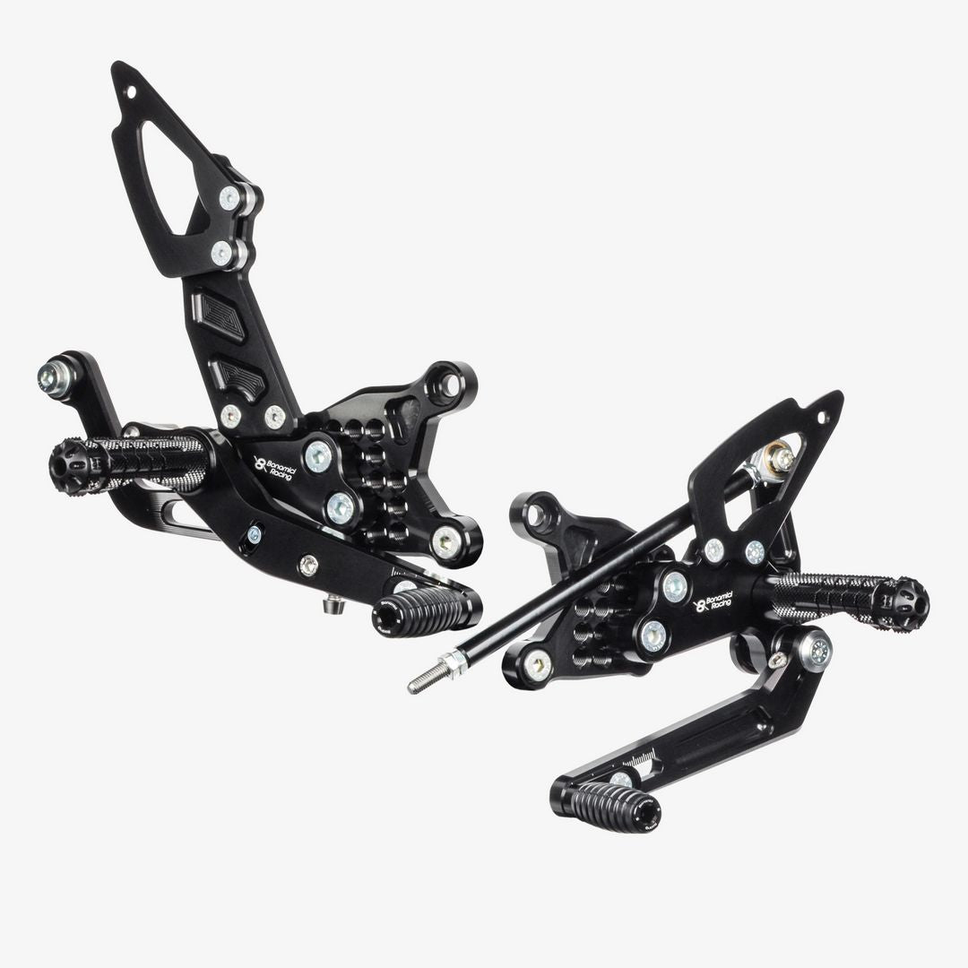 Bonamici Racing Adjustable Rearsets (Reverse Shifting) - Aprilia RSV4 RF - Tuono V4