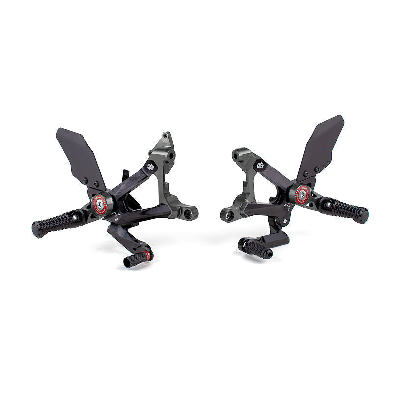 Gilles Tooling MUE2 Adjsutable Racing Rear Sets for Streetfighter