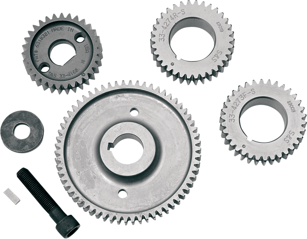 S&S Cycle 4 Gear Cam Gear Drive Kit - '06 Dyna/'07-'17 Twin Cam