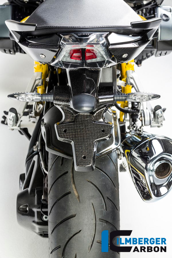 Ilmberger Carbon Numberplateholder Carbon - BMW R 1200 R (LC) From 2015 / BMW R 1200 RS (LC) From 2015