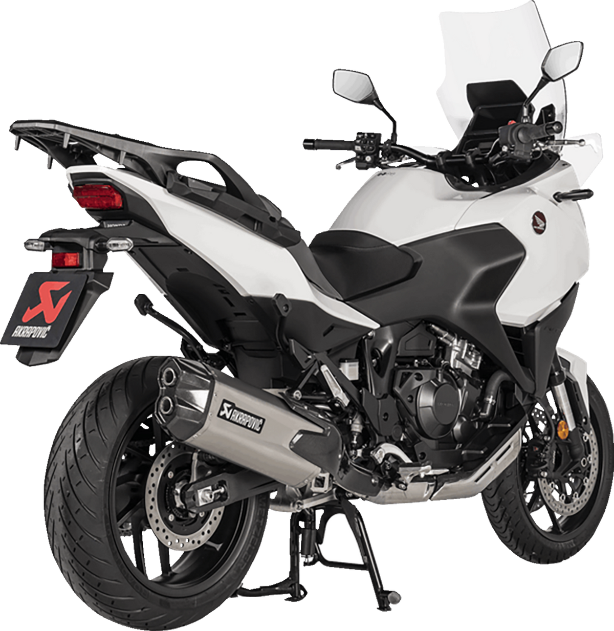 Akrapovic Slip-On Line Muffler - Titanium - Honda NT1100