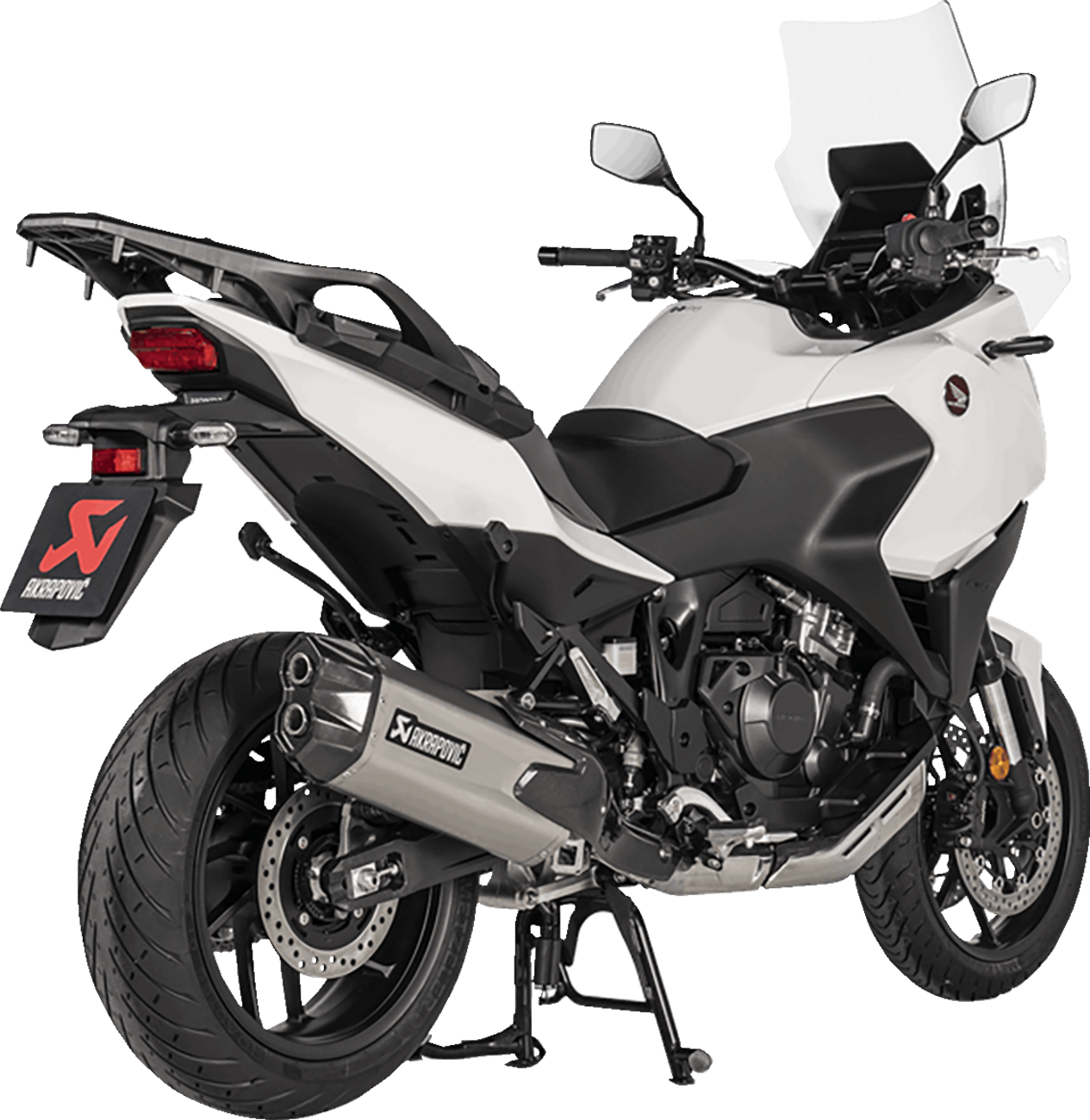 Akrapovic Slip-On Line Muffler - Titanium - Honda NT1100