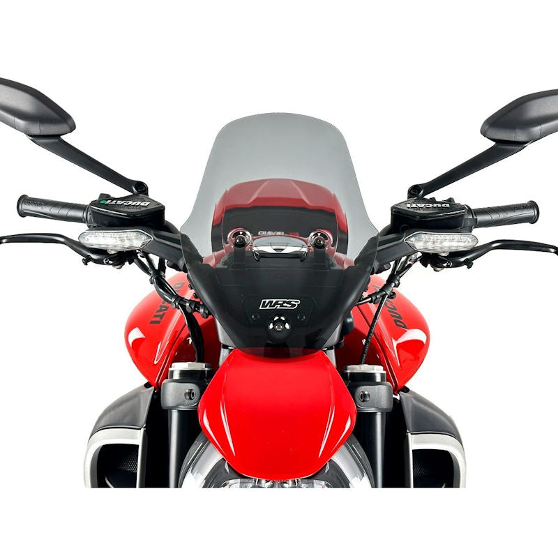 WRS Tall Touring Windscreen for Ducati Diavel V4