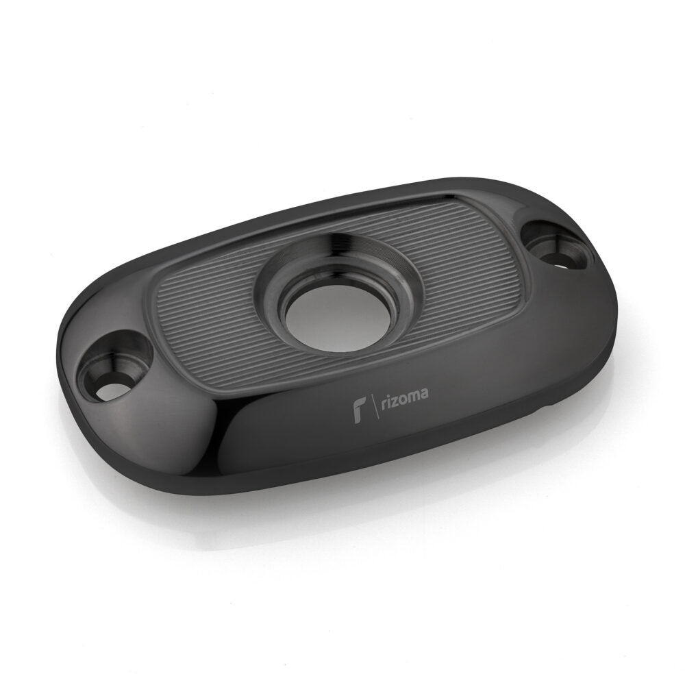 Rizoma Rear Brake Fluid Reservoir Cap - Black