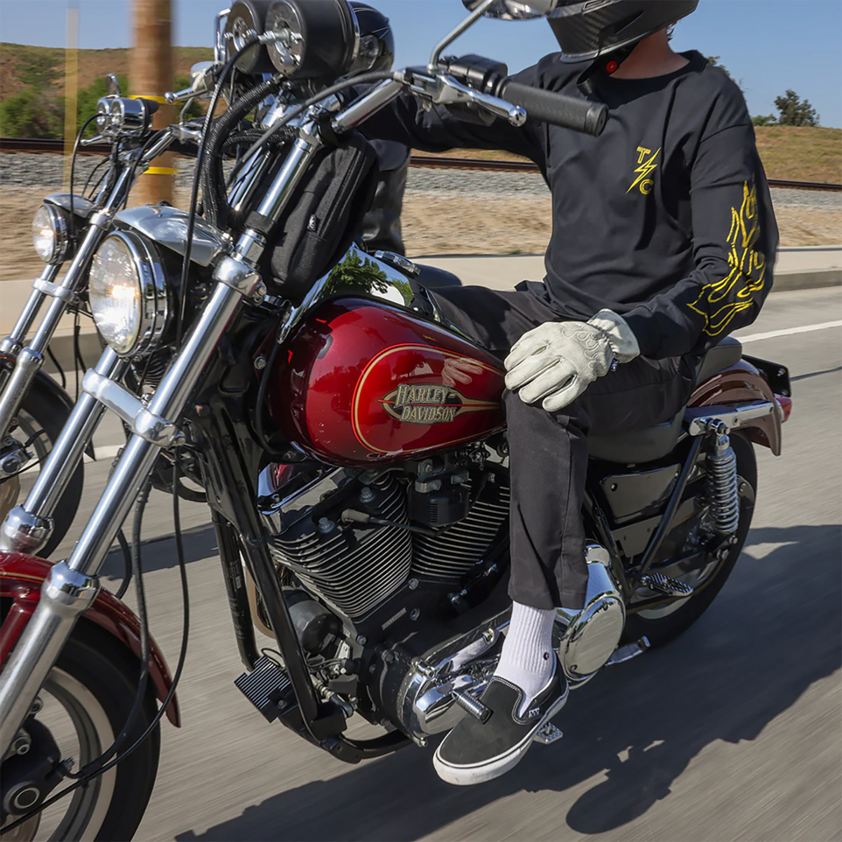 Thrashin Supply CO. Roper Leather Gloves
