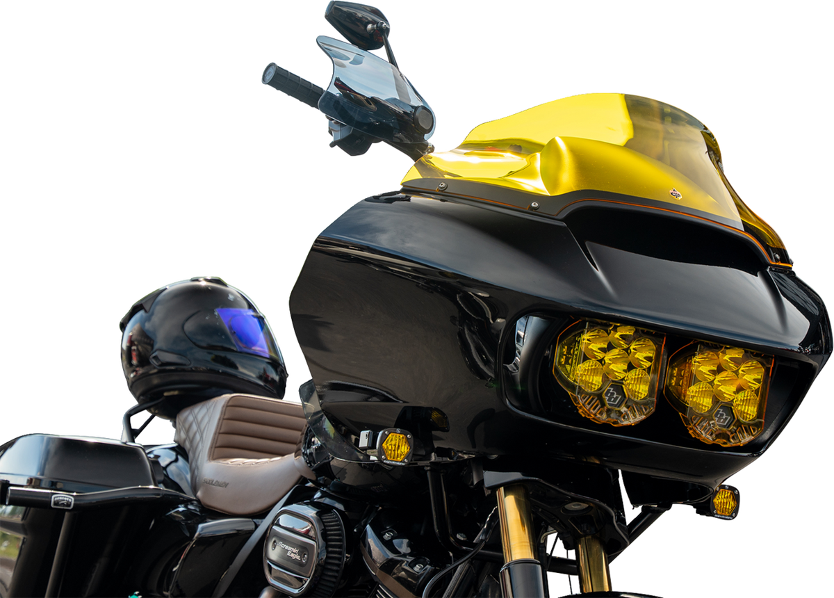Klock Werks Flare® Handguards - Harley-Davidson Hydraulic Clutch - Dark Smoke