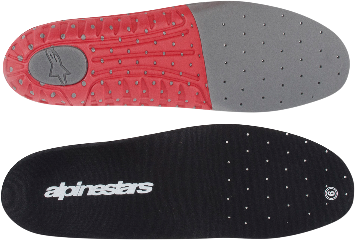 Alpinestars Tech 7 Footbed - Gray/Red - Size 13