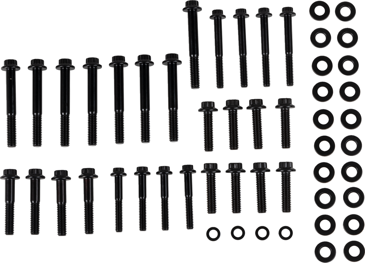Feuling Parts Fastener Kit - Rocker Box - Black Oxide
