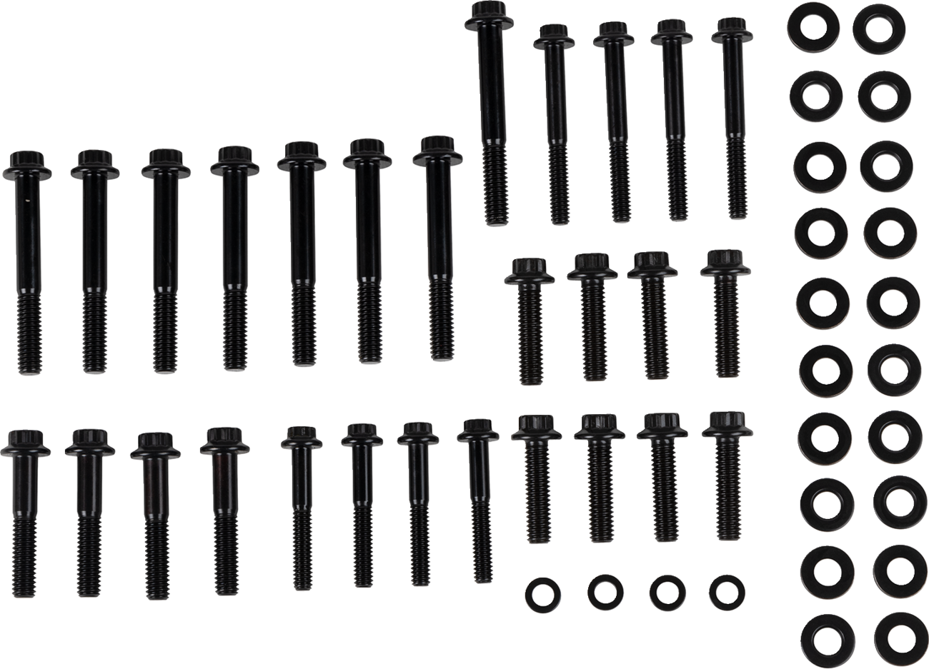 Feuling Parts Fastener Kit - Rocker Box - Black Oxide