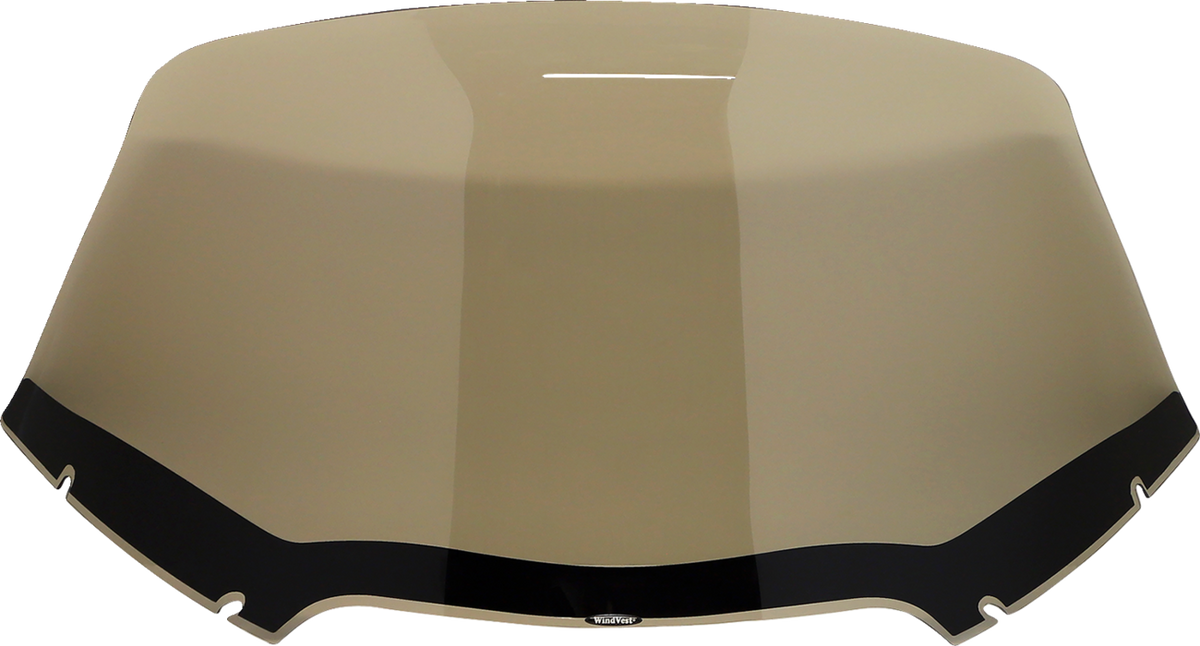 Wind Vest Windshield - 14" - Light Smoke - FLTR