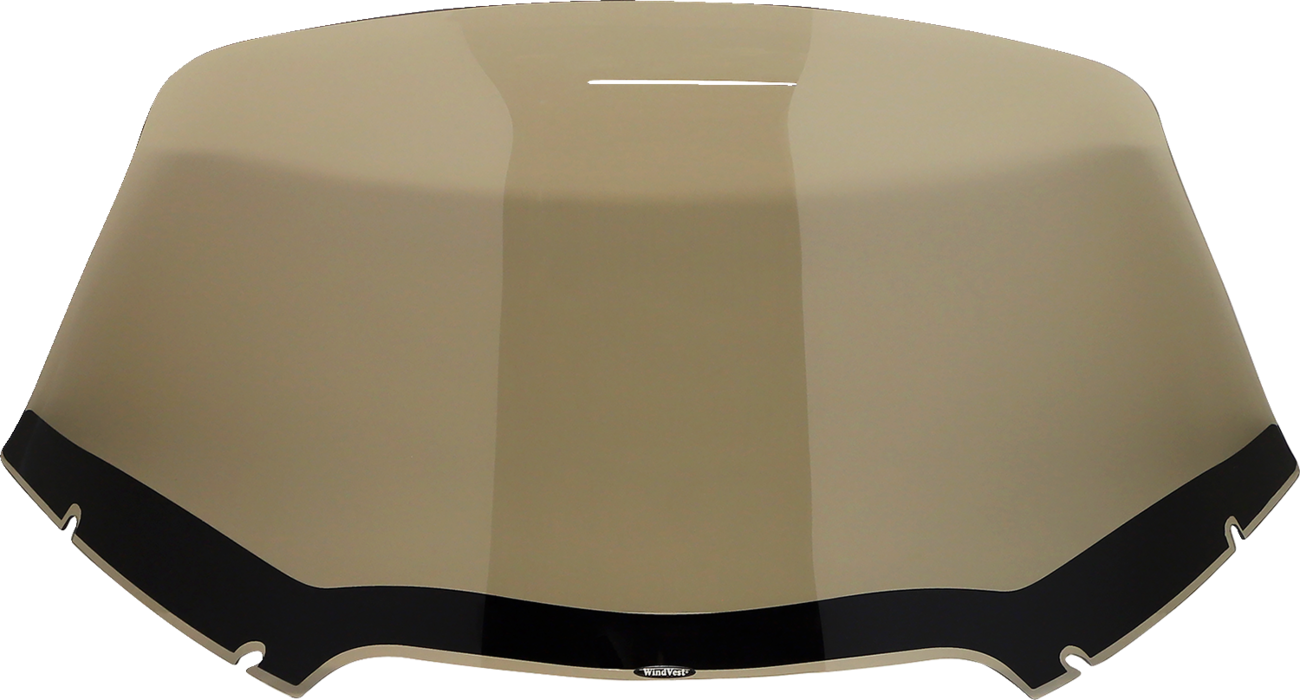 Wind Vest Windshield - 14" - Light Smoke - FLTR