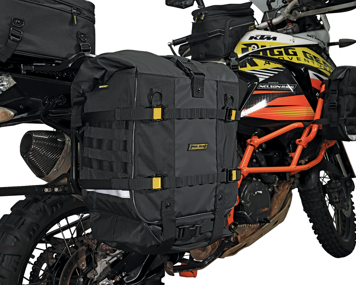 Nelson RIGG Trails End Adventure Saddlebags - Black