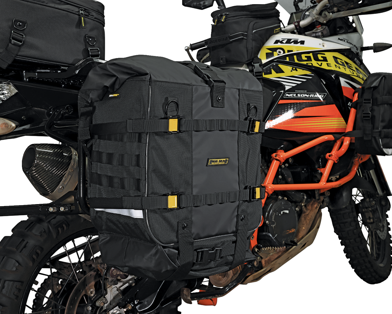 Nelson RIGG Trails End Adventure Saddlebags - Black