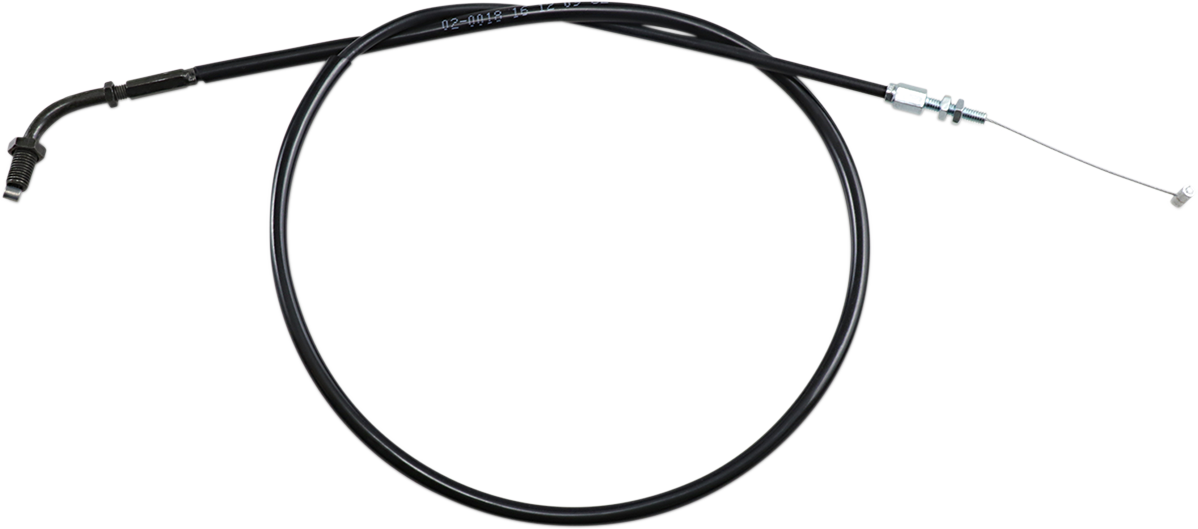Motion Pro Black Vinyl Throttle Cable - Pull - '79-'83 Honda CB