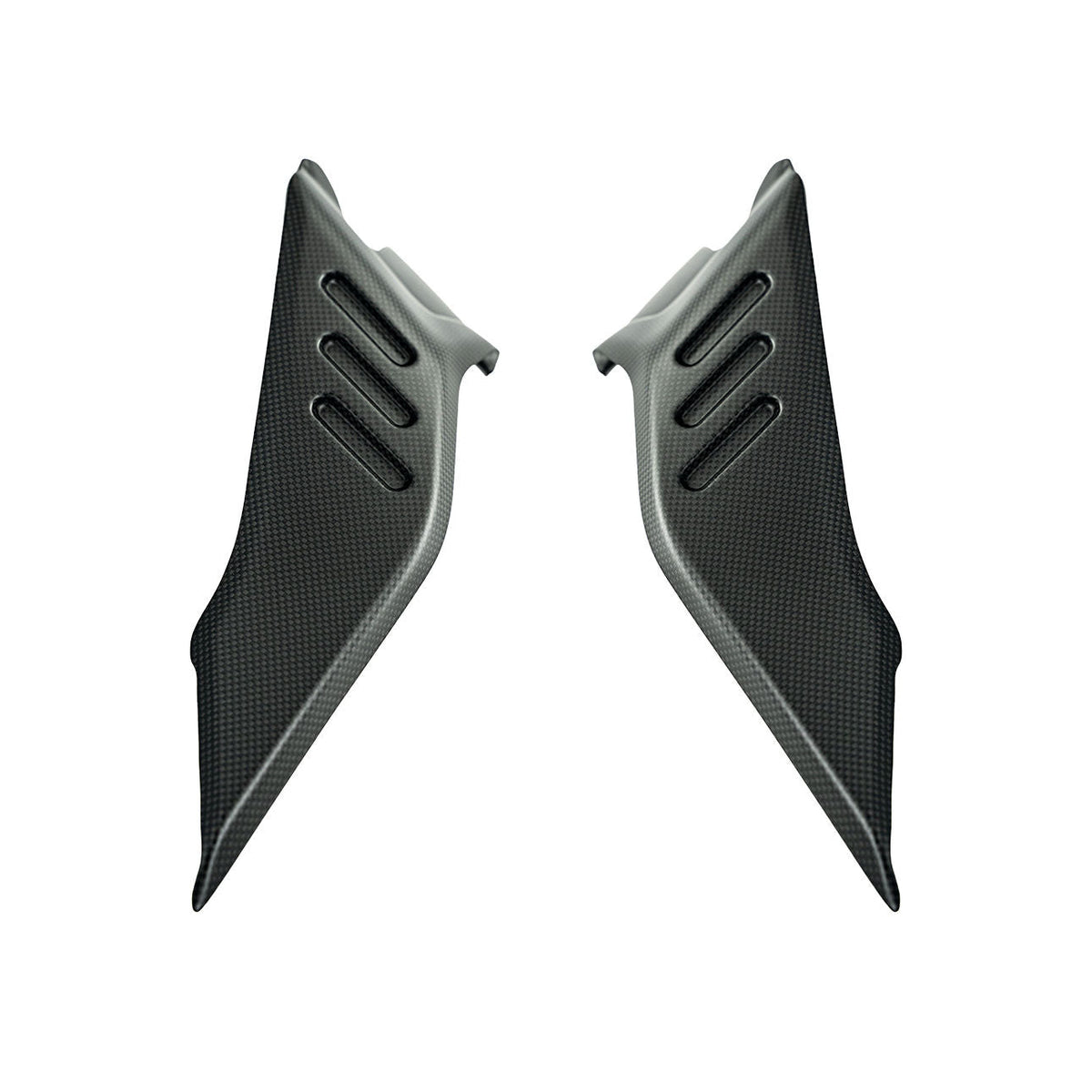 Ilmberger Carbon Fiber Satin Tank Side Panel Set for Ducati Diavel V4