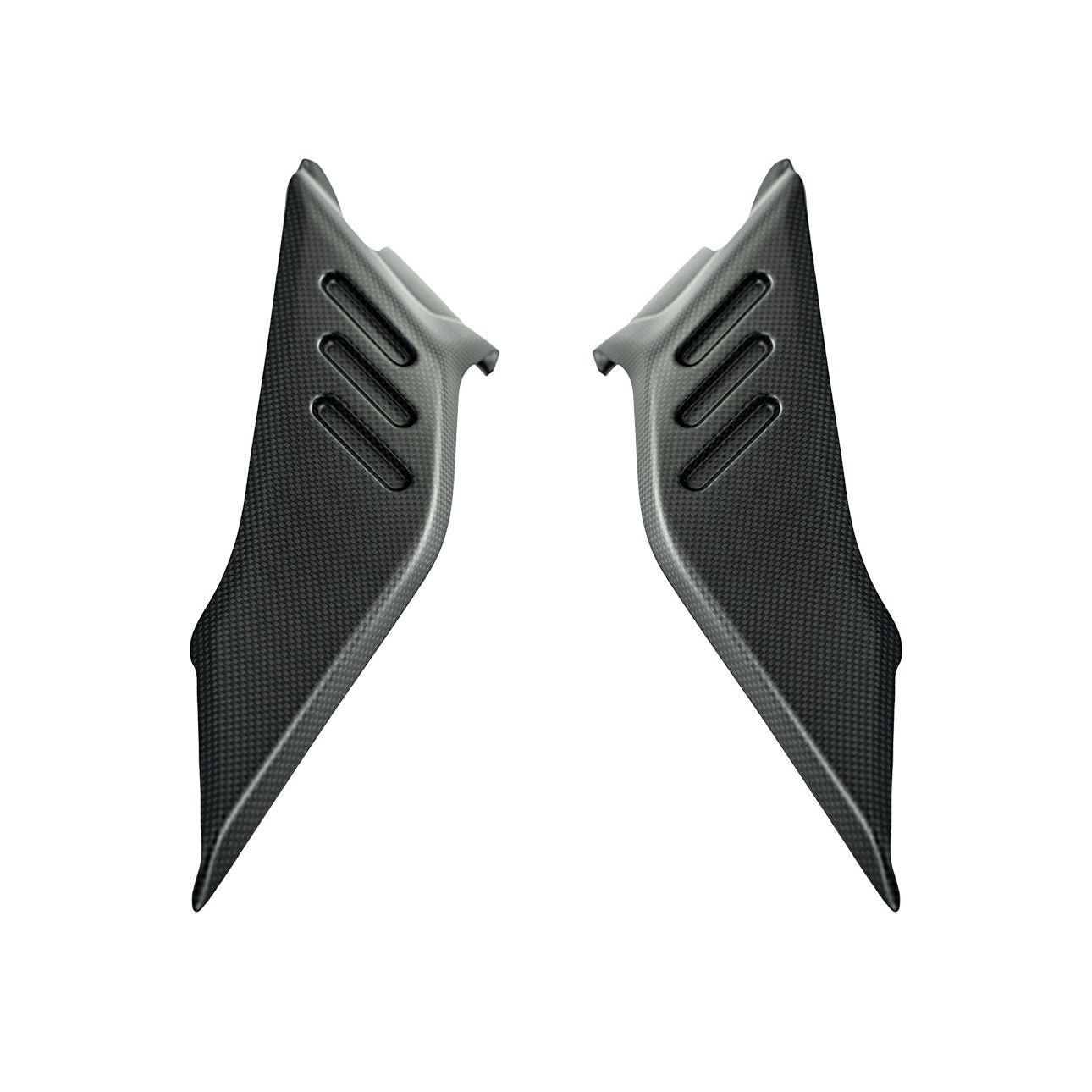 Ilmberger Carbon Fiber Satin Tank Side Panel Set for Ducati Diavel V4