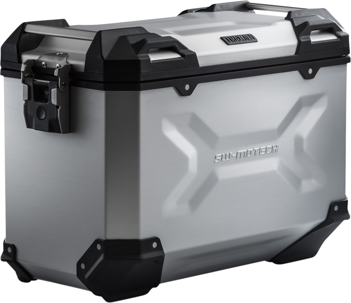SW-Motech TRAX ADV Hard Case - 45 Liter - Silver - Left