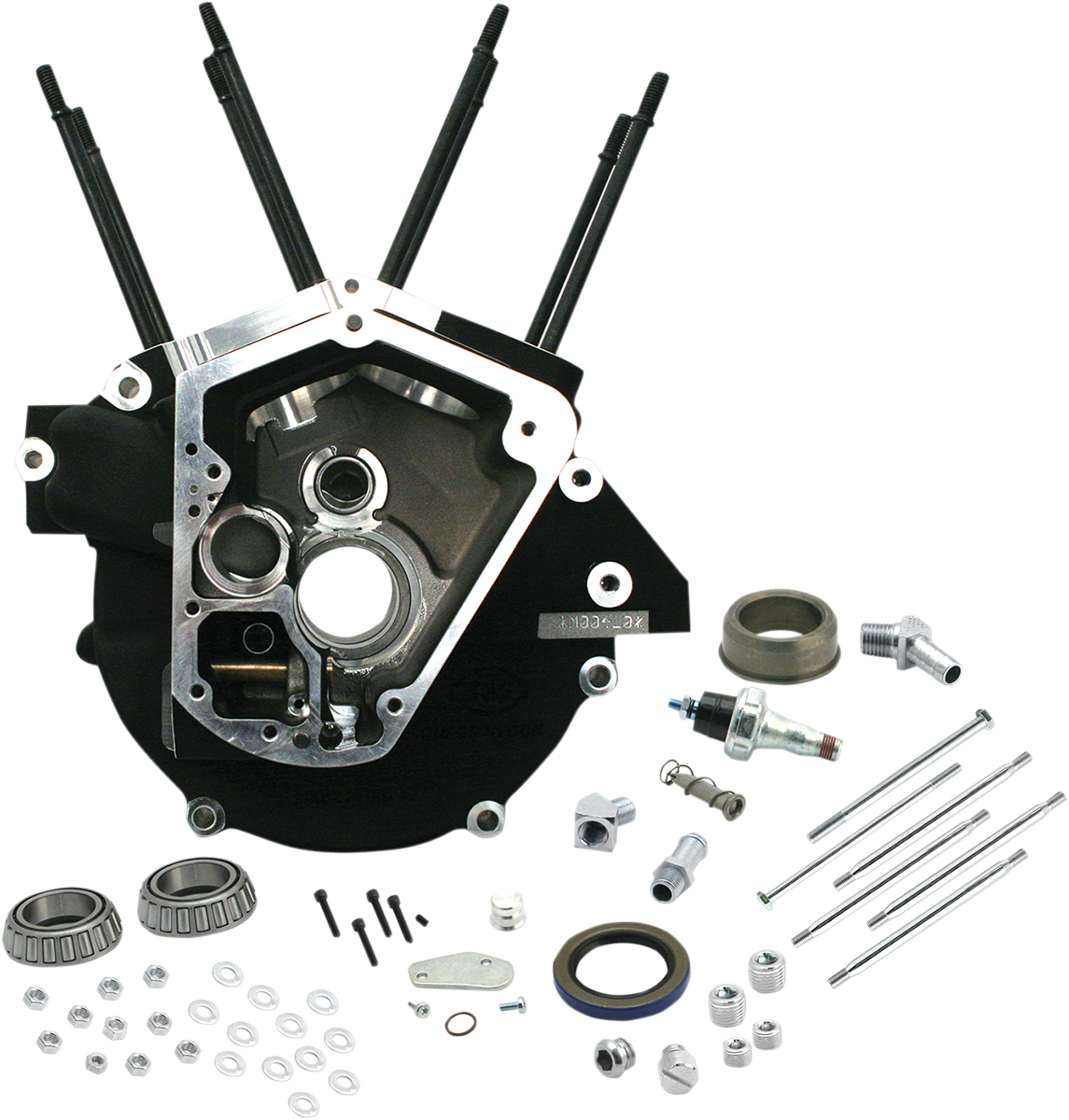 S&amp;S Cycle Engine Case - Super Stock® - 3.500" - Evolution Big Twin