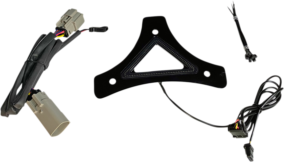 Custom Dynamics LED Backrest Light - Run/Brake - Black