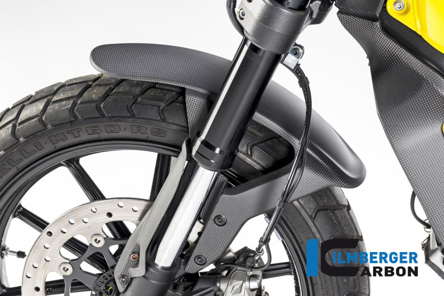 Ilmberger Carbon Front Fender Ducati Scrambler 2016 - Matte