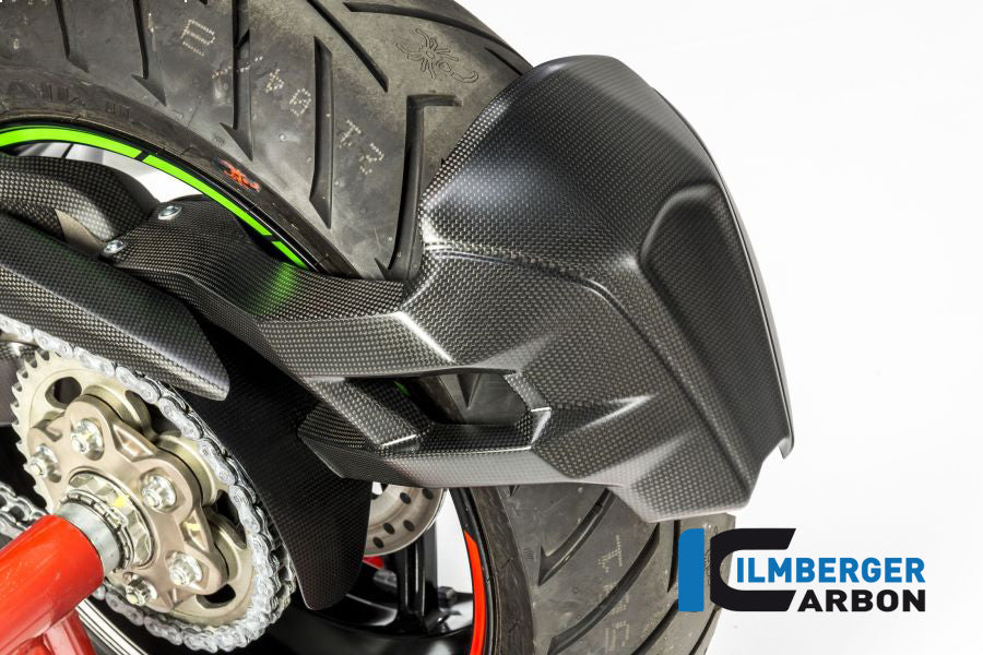 Ilmberger Carbon Rear Splash Guard Surface Ducati MTS 1200 2015 - Matte