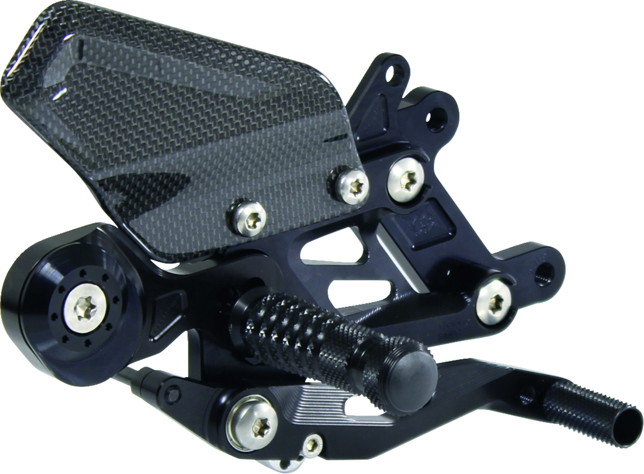 Gilles Tooling FXR Rearset - Black - BMW