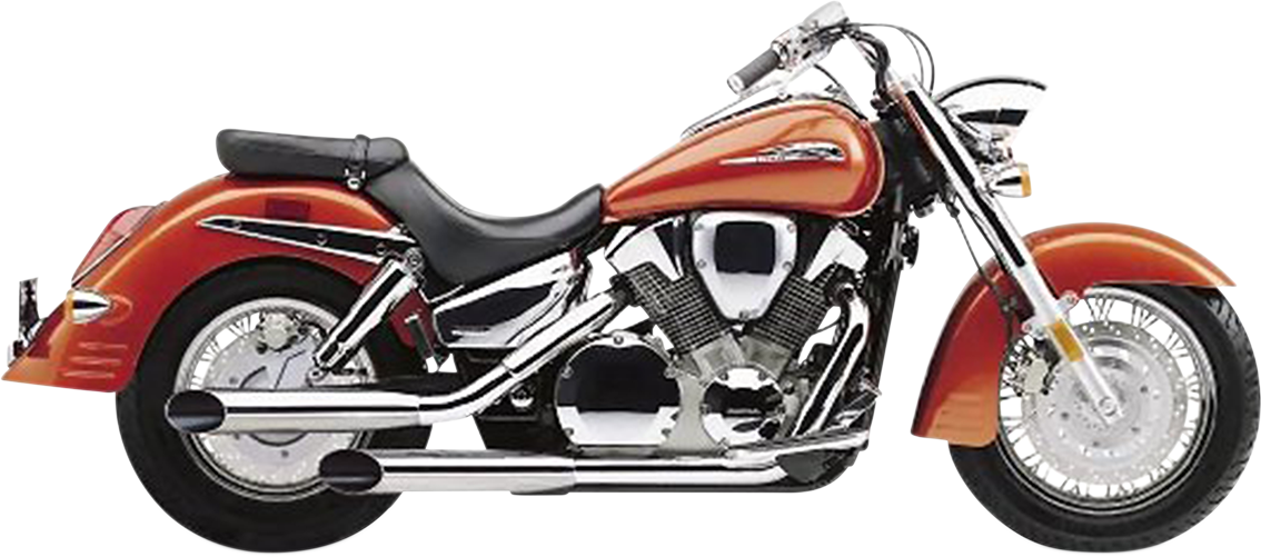 Cobra Complete Slip-On Mufflers- Slash-Cut - VTX1300R/S/T Retro