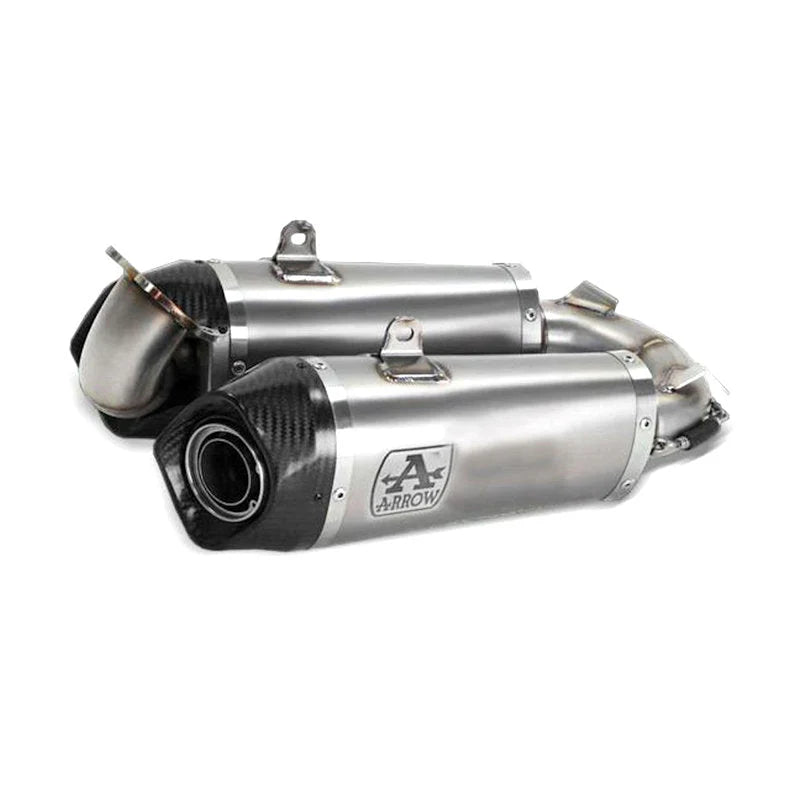 Arrow 71160PK Works Slip On Racing Titanium Exhaust Streetfighter