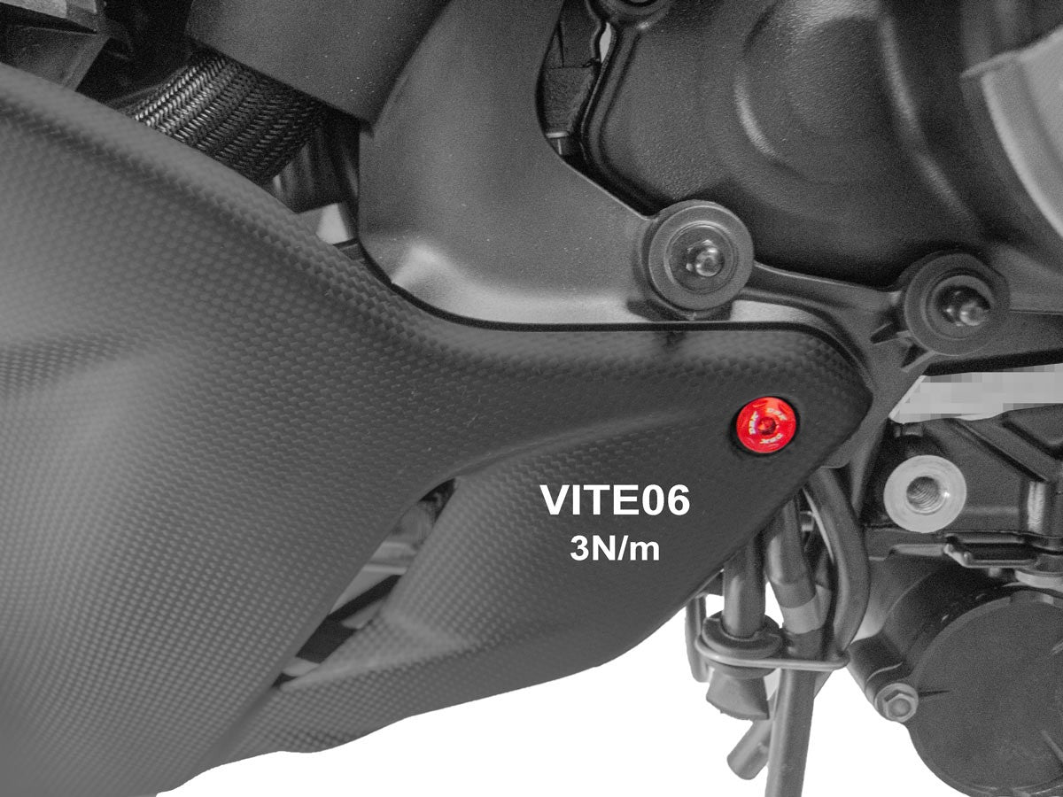 Ducabike DBK KVT50 Diavel V4 Radiator Lower Cover Screw Kit