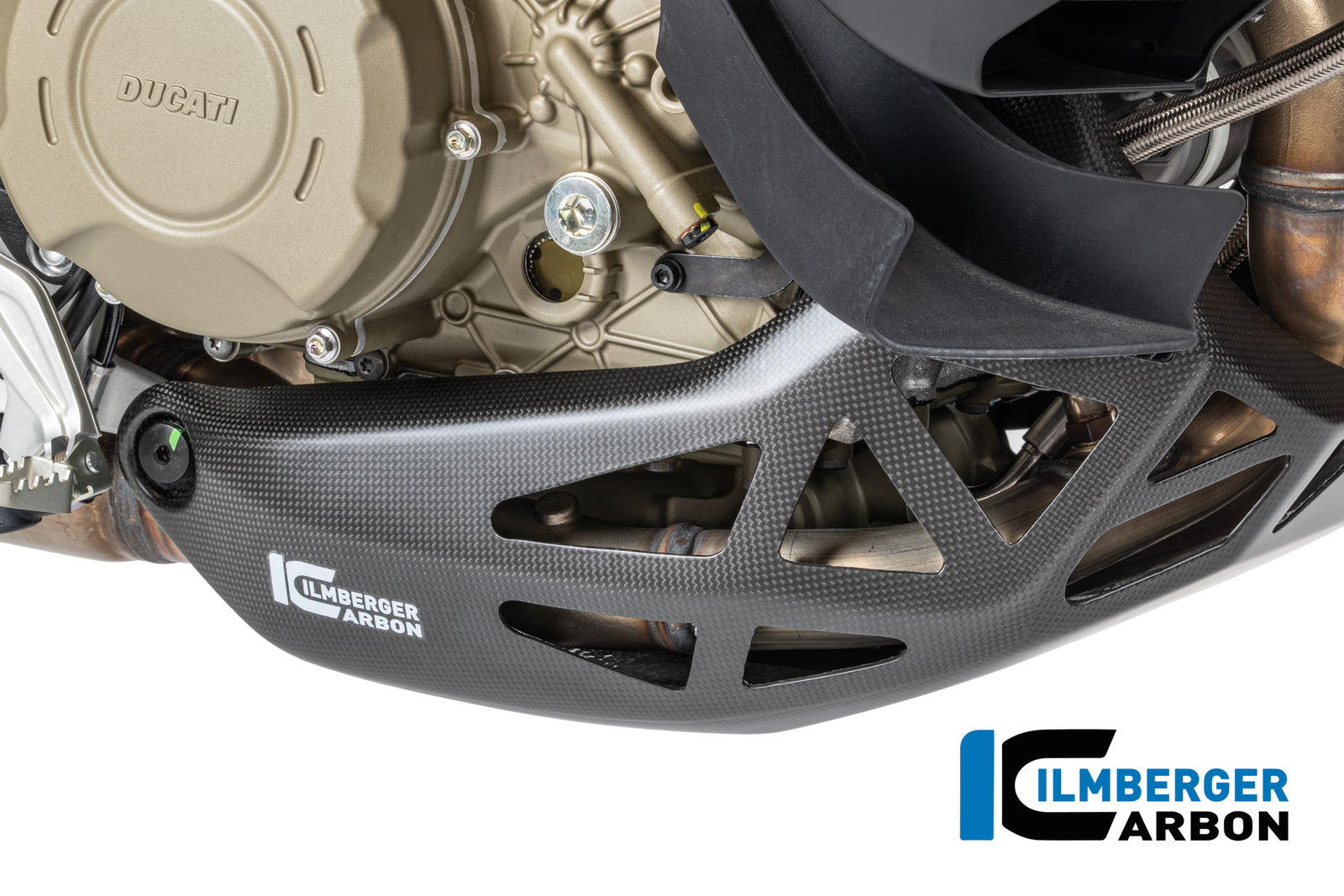 Ilmberger Carbon Motorcover Matt Surface Multistrada V4