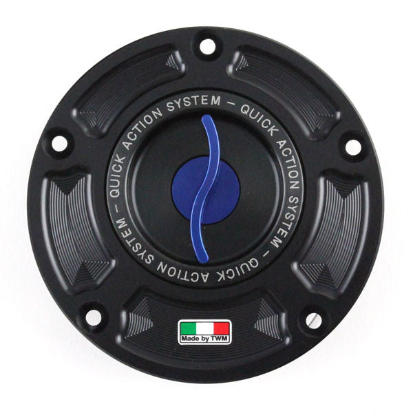 TWM Quick Action CNC Aluminum Gas Cap for Triumph - TTPR.01