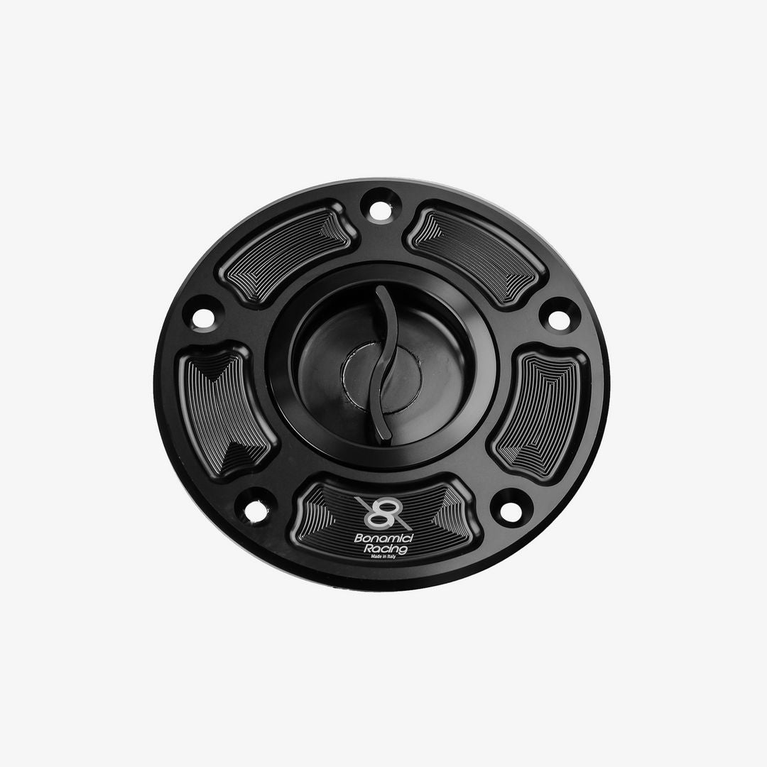 Bonamici Racing Tank Cap - Suzuki GSX-R 600-750-1000 - GSX-S 750-1000 - GSX-8S-8R - Black