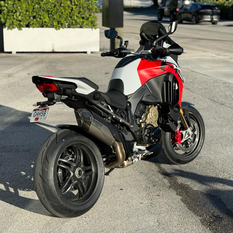 Evotech Performance Tail Tidy Kit Fender Eliminator for Multistrada V4 V4S Pikes Peak RS