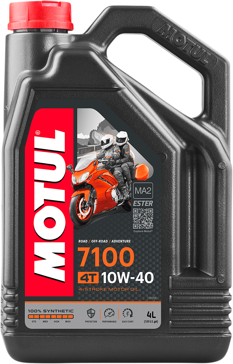 Motul 7100 4T Synthetic Oil - 10w-40 - 4L