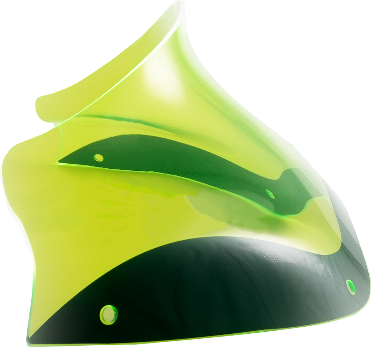 Klock Werks Ice Flare® Windshield - 8" - Green Ice - '98-'13 FLTR