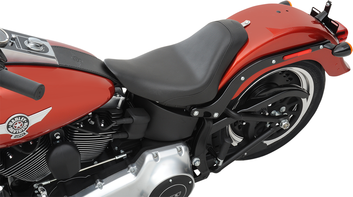 Saddlemen S3 Super Slammed Seat - Solo - Black - '07-'17 FB