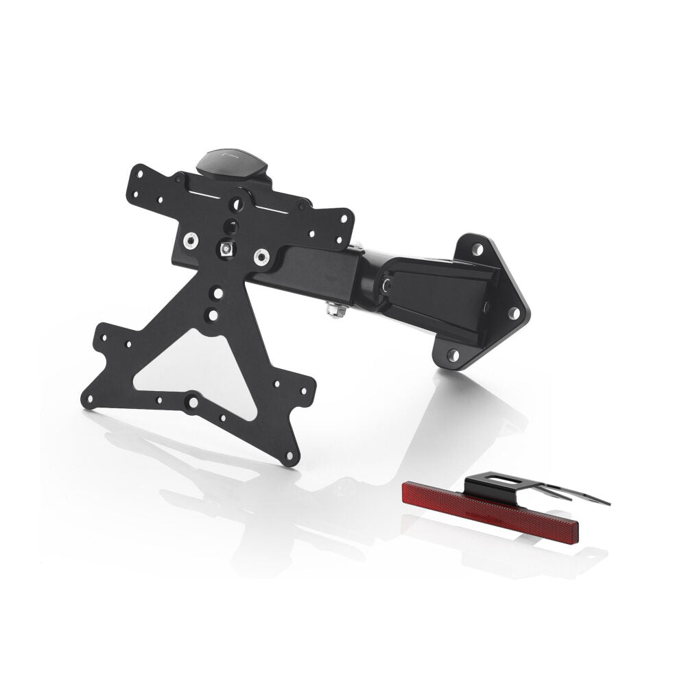 Rizoma Outside Street License Plate Support Kit - black