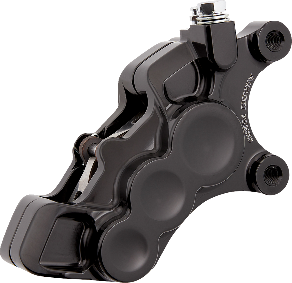 Arlen NESS 6-Piston Caliper - Front Right - Black - 11.8"