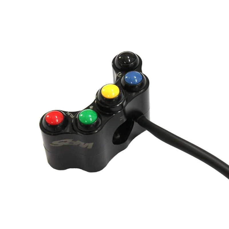 WRS Street and Racing Handle Bar Switch Right Hand for Yamaha R1 R1M 2015-2019