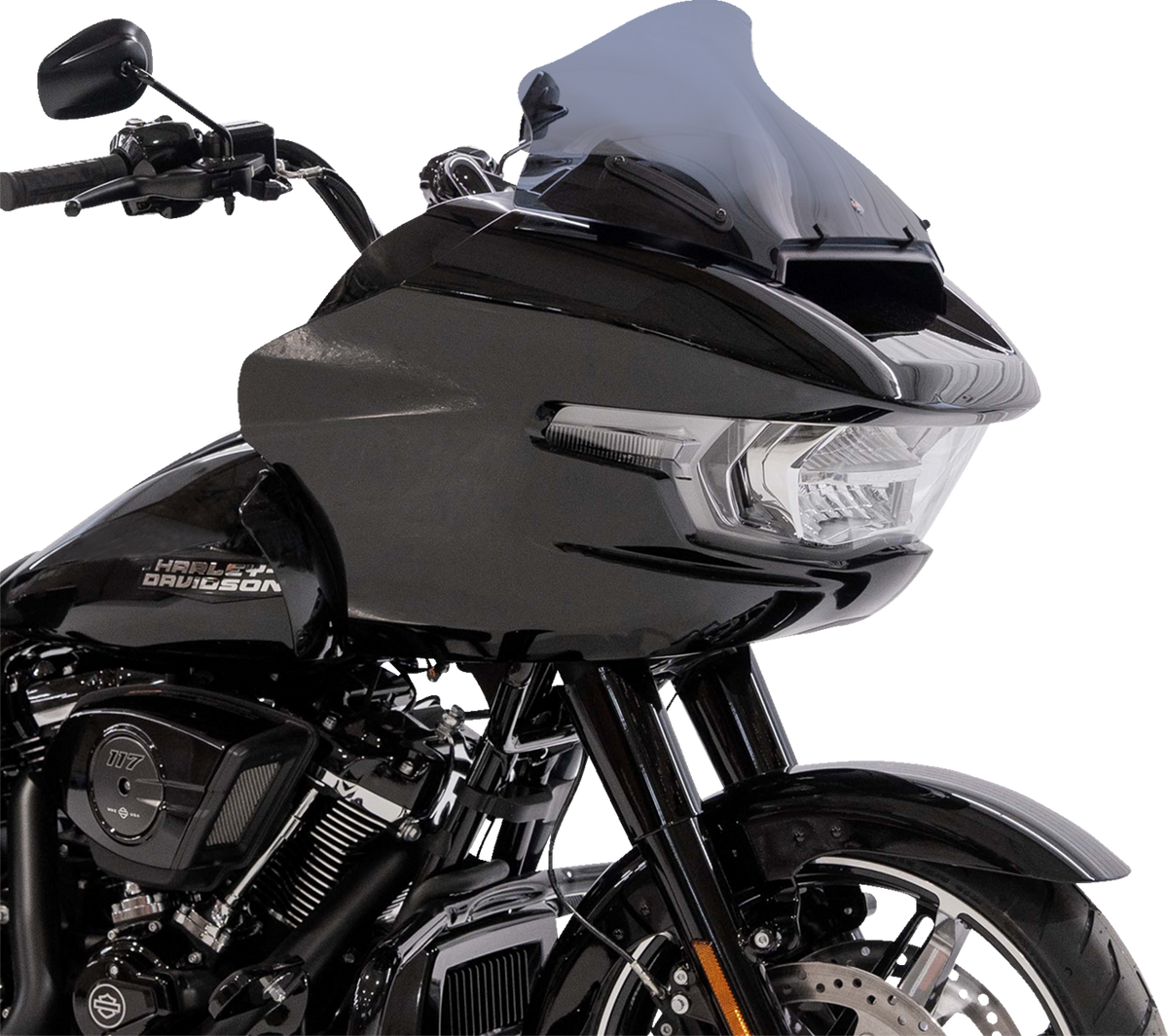 Klock Werks Sport Flare® Windshield - 11" - Dark Smoke - FLTRX