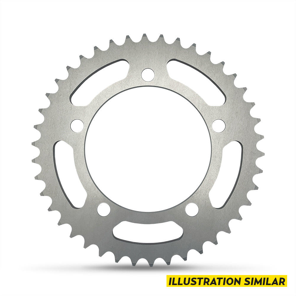 Sprocket aluminium, T47, 525, racing wheel
