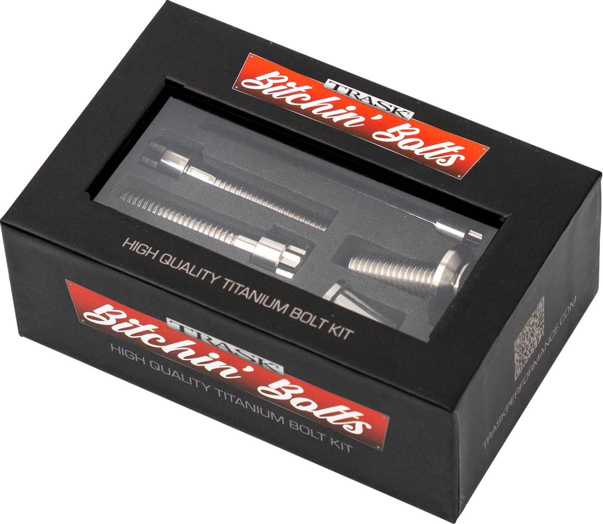 Trask Bitchin' Bolts Hardware Kit - Titanium - M8 - Coil And Horn