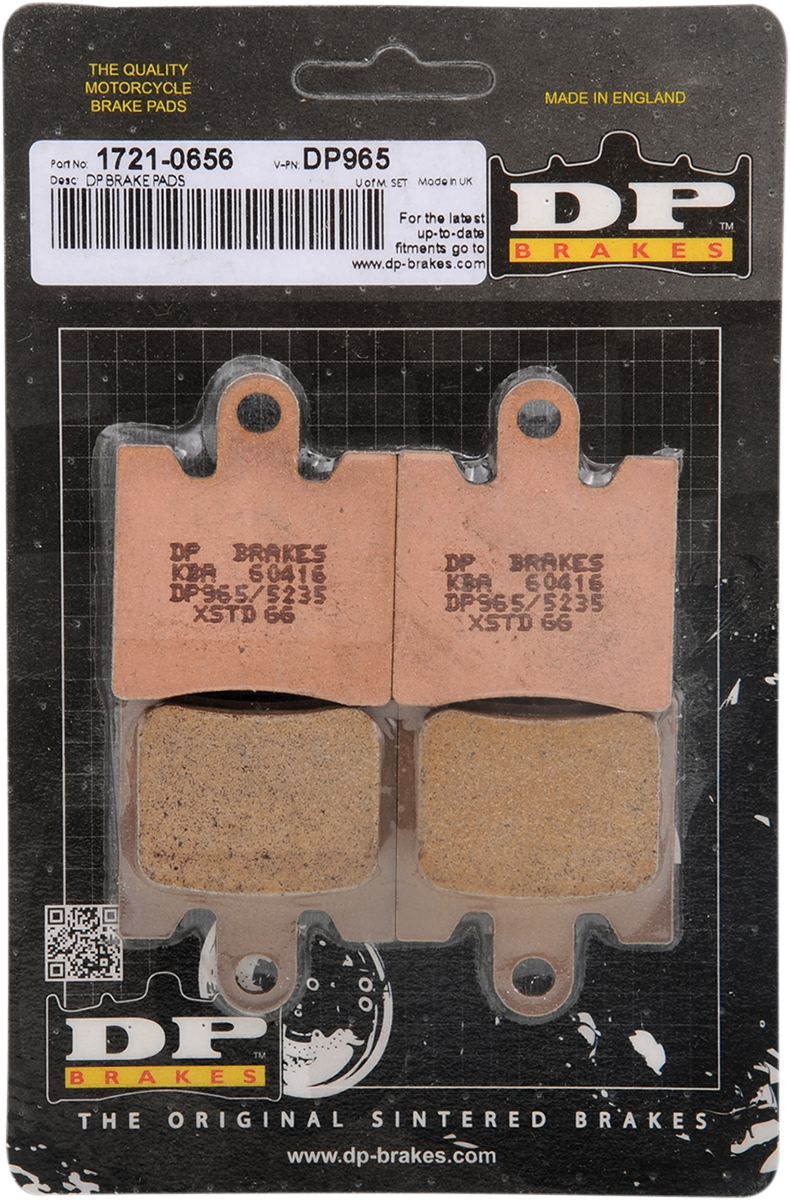 DP Brakes Standard Brake Pads - Yamaha