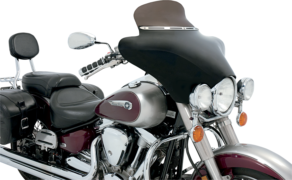 Memphis Shades Slotted Stainless Steel Batwing Fairing Trim