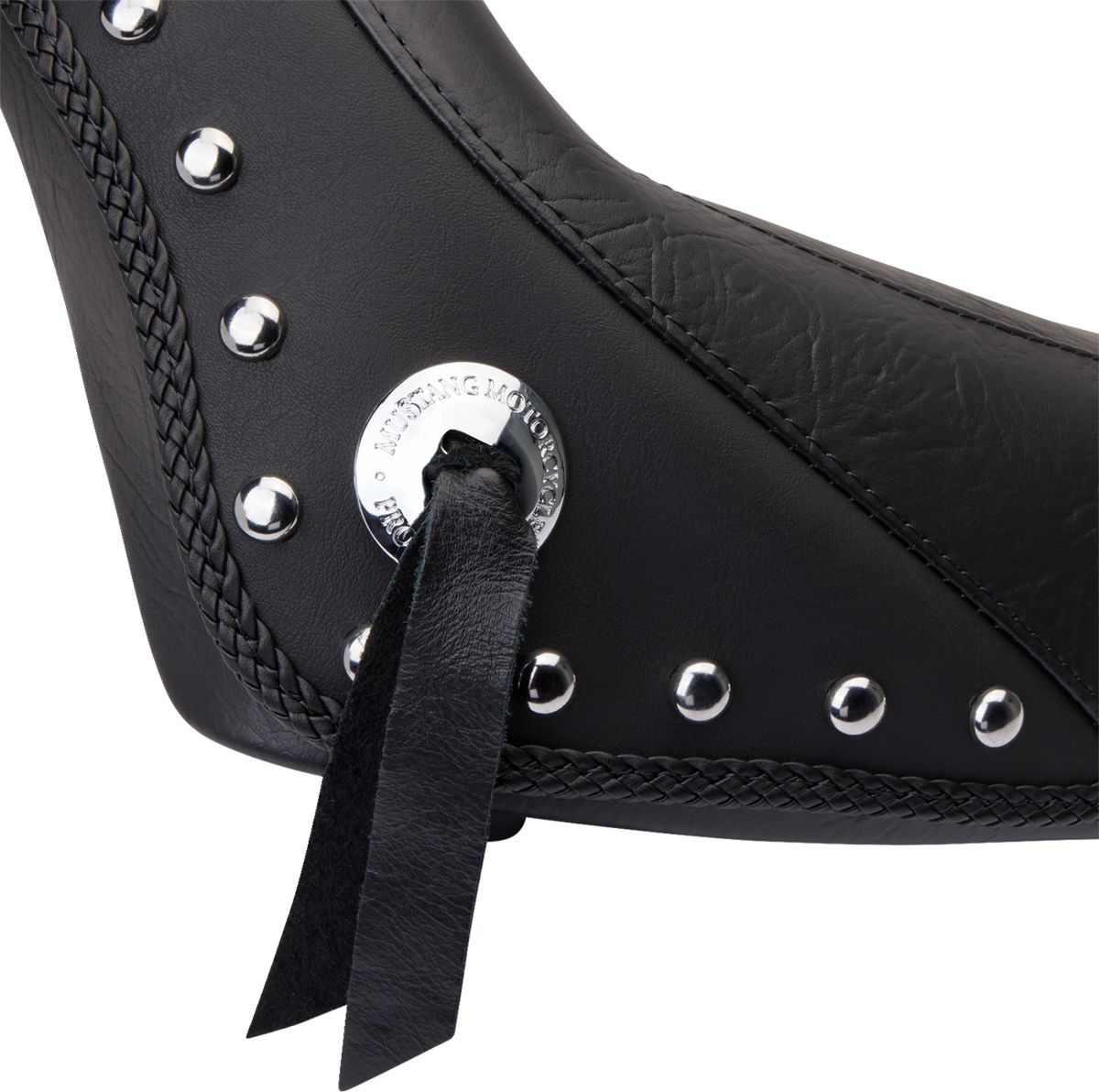 Mustang Studded Solo Seat - FLST '00-'17