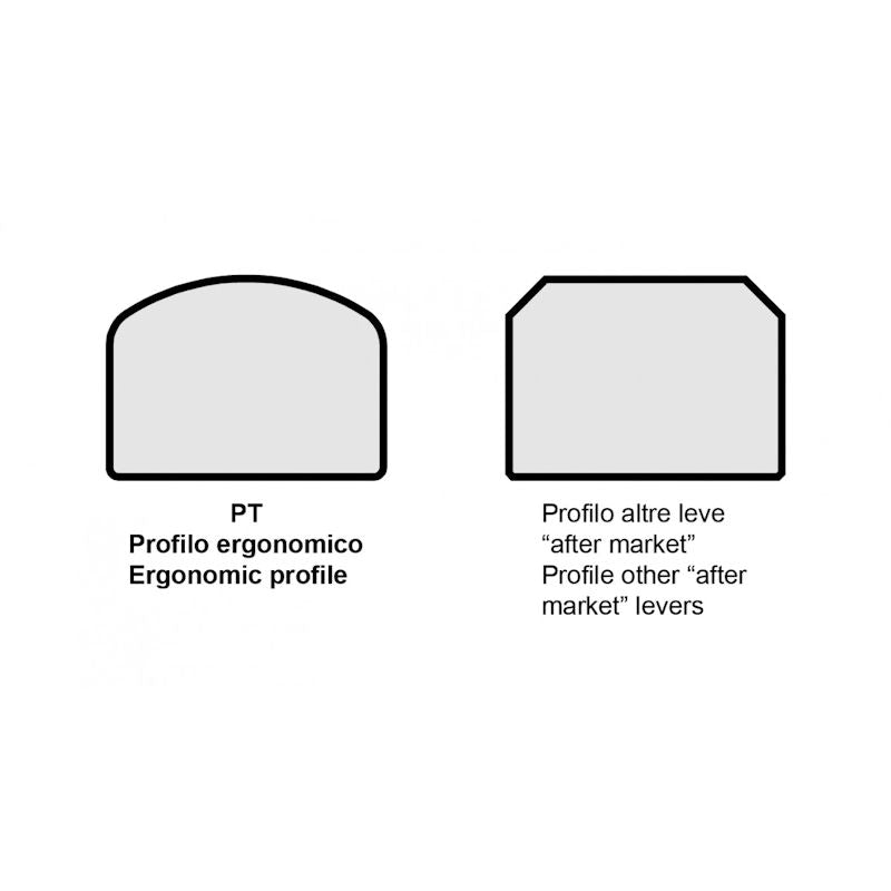 Ducabike DBK ECO GP Adjustable Folding Lever Set Monster 1200 1200S