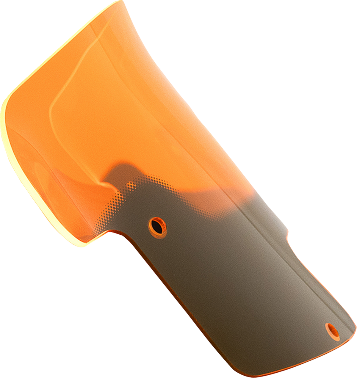 Klock Werks Ice Flare® Windshield - 8" - Orange Ice - '20-'25 Indian