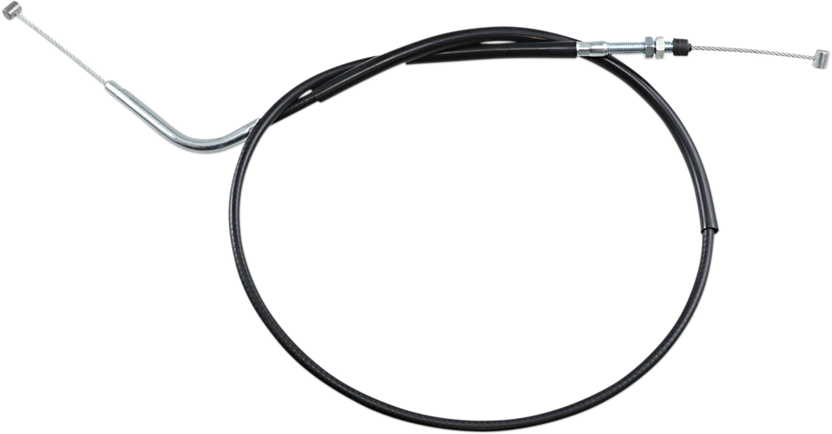 Motion Pro Black Vinyl Brake Cable - Rear - Hand - Kawasaki