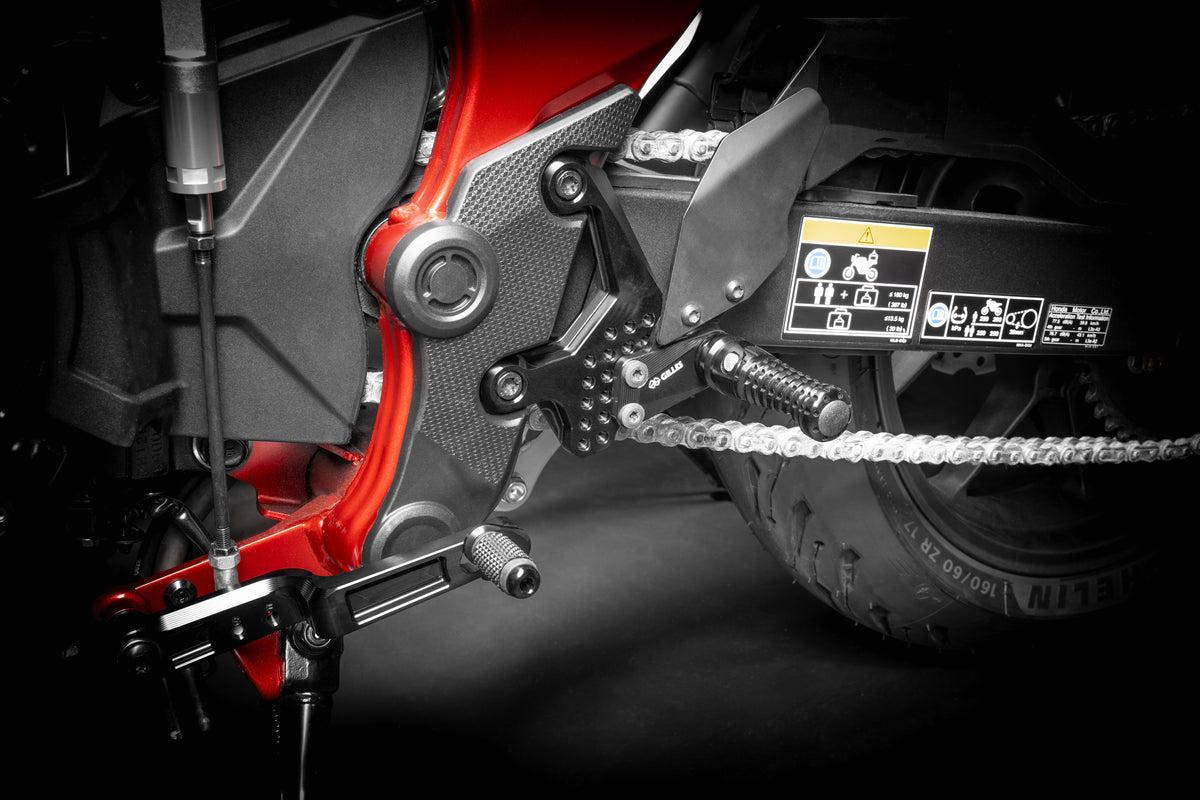 Gilles Tooling Footrest System AS31GT3 Black