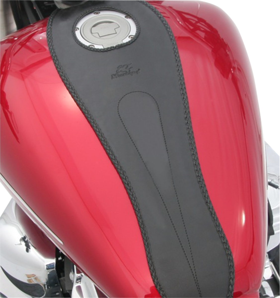 Mustang Cruiser Tank Bib - Plain - Black - Yamaha